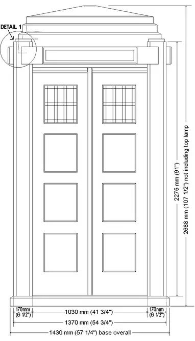 Get a blue door- stick up some signs - et voila Tardis! I'…