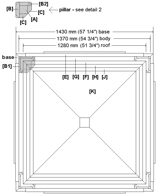 Tardis Plan : foorprint