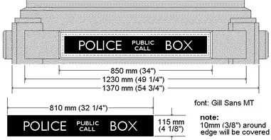 tardis police box sign pdf
