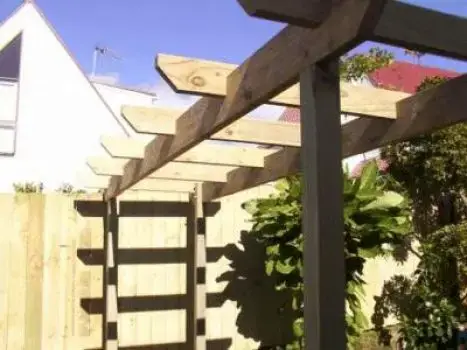 Walk Through Pergola