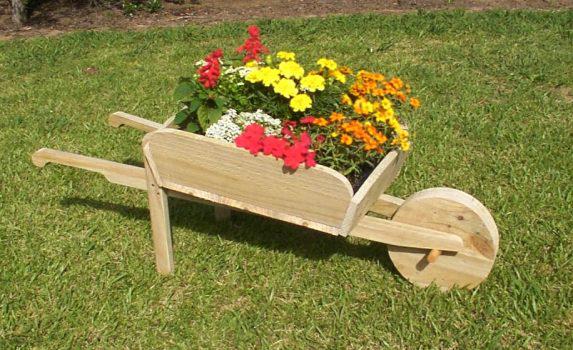 Decorative Wheelbarrow Planter