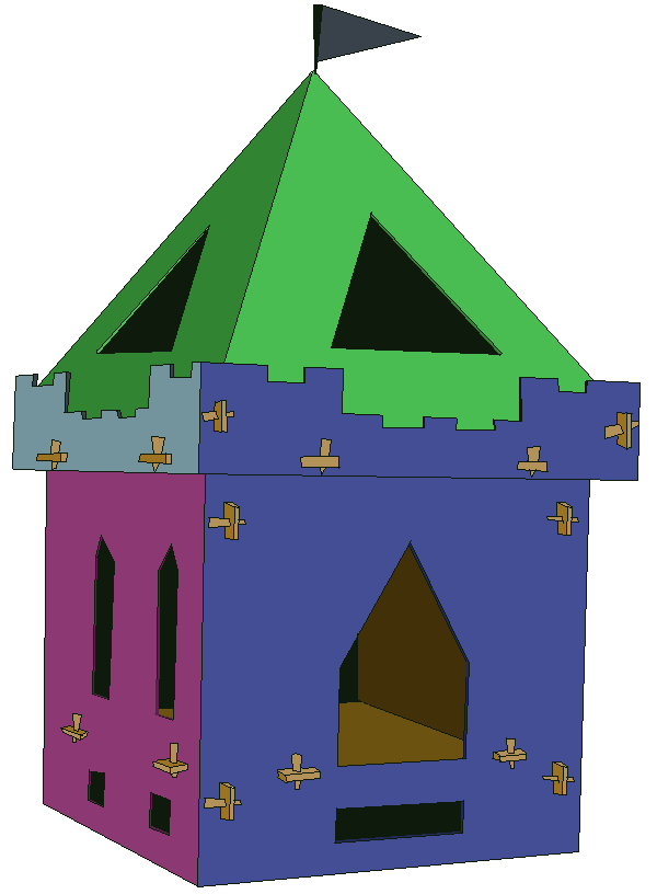 kids castle playhouse
