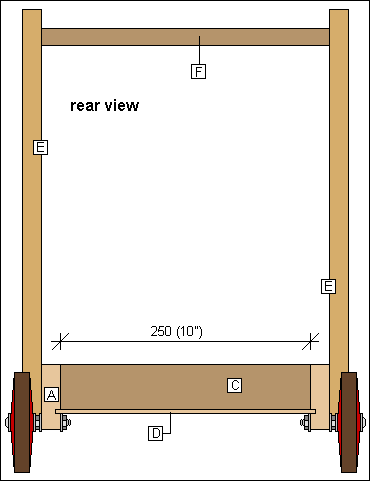 diy wooden baby walker