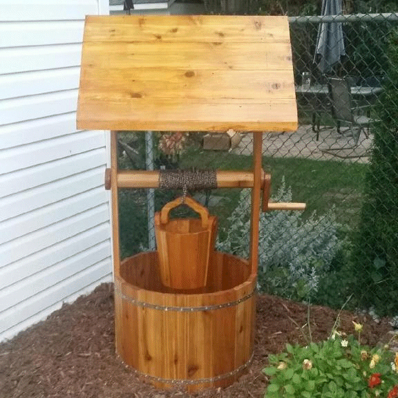 How to build a wooden wishing well | BuildEazy