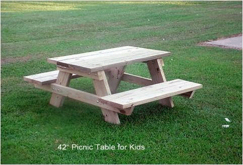 How to build a large traditional picnic table BuildEazy